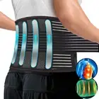 Lower Back Support Waist Sprain Brace Belt Sciatica Pain Therapy Work Men&Women