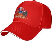 Chile Hat Coat of arms of Chile Emblem Baseball Cap for Chilean Decoration Trucker Hat