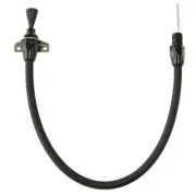 Aeroflow AF72-2500BLK Black Transmission Firewall Mount Dipstick Turbo 350 400