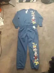 Disney Mickey And Friends Sweats Top And Bottom Size Xs-top Med-pants