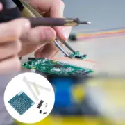 2 Sets Electronics Components Kit Soldering Practice for Adults Beginner