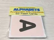 Upper & Lower - Alphabets Flashcards for Preschool 52 Cards- Teaching supplies