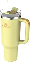 Stanley Quencher H2.0 Tumbler with Handle and Straw 40 oz | Flowstate 3-Position Lid | Cup Holder Compatible for Travel | Insulated Stainless Steel Cup | BPA-Free | Sunshine