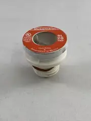 Bussmann 20 amps 125 volts Plastic Tamper Proof Plug Fuse 4 Box Of 4 pk