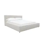 [Sleeping Giant] Riley Boucle Ivory Bed Frame