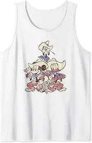 [Disney] Mickey And Friends Classic Western Group Tank Top