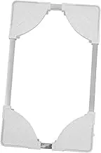 DOITOOL White Tower Stand Base Computer Holders Stand Stainless Steel