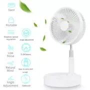 Fold-able Rechargeable Portable Fan USB Air Cooler Cooling Mini Fan with Battery