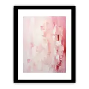 Abstract Pink Framed Art Framed print Art Poster