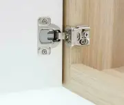 Soft-Closing Compact 1 1/4" Overlay 105° Hinge Kitchen Cabinet Hardware