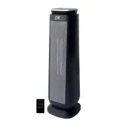 1500-Watt 23 In. Electric Forced Air Ceramic Space Heater with Timer and Remote