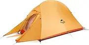 Naturehike 1/2/3Person Lightweight Camping Tent, Waterproof Tent with Inner Tent&Ground Cloth Mat, Portable Backpacking Shelter for Outdoor