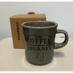 絕版釋出！STARBUCKS 星巴克 CJ COFFEE JOURNEY 咖啡旅程 灰 陶瓷杯 馬克杯 日本製