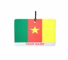 Cameroon Flag Custom Car Air Freshener