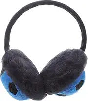 [Milisten] Cute Winter Earmuff for Kids Furry Warm Ear Protection Cartoon Football Outdoor Ear Cold Covers (Blue)