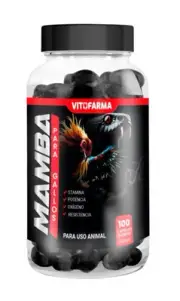 Mamba Gallos/Roosters - 100 Softgels for Animals Exp 02/28