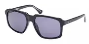 Web WE0378 92V Men's Sunglasses Blue Size 58