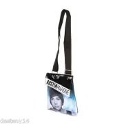 Austin Mahone Passport Girl's Crossbody Black Patent Bag Purse AM Mahomie New
