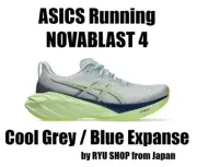 ASICS Running Shoes NOVABLAST 4 1011B693.022 Cool Grey / Blue Expanse