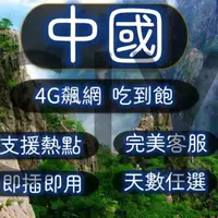 在飛比找蝦皮購物優惠-【中國大陸 免翻牆 火箭飆速網卡】3-30天吃到飽上網卡/多