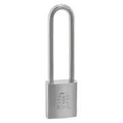 Best Padlock, 7/8 in,Rectangle,Silver 11B782L Best 11B782L