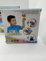 Hand Spinner Toys Light Up Spin Idle Finger Toy Free Shipping Black