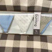Baby Shower/ Christening Gift 3 Meters Of Designer Bunting ( 15 Flags)