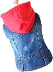 Happyyami Knitted Hat Clothing Small Hat Pet Costume Chihuahuas Hood Dog Cooling Vest Halloween Costumes for Pets Puppy Cool Jackets for Dogs Dog Costume Halloween Custom Pet Shirt Breed Red