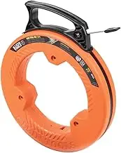 Klein Tools 56335 Flat Steel Electrical Fish Tape, 25-Foot 1/4-Inch Wide