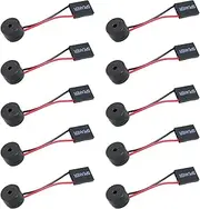 heyous 10PCS Computer Motherboard Built in Speaker Buzzer Computer Case Buzzer Speaker for Motherboard and Alarm System