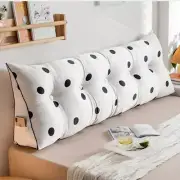 Bedroom Triangle Bedside Cushion Removable Bed Back Lumbar Backrest Cushions