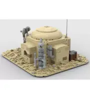 MOC-139637 The Main Character's House on Tatooine Building Toys Set 741 Pieces