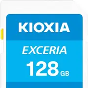 SD Card KIOXIA 128GB EXCERIA SDXC Class 10 UHS-I DSLR Video Camera Memory 100mb/s