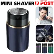 Electric Shaver Men Mini Portable Razor Cordless Charging Beard Trimmer Clipper