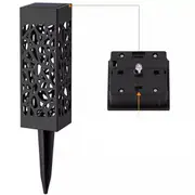 4x Outdoor Solar LED Night Lights Garden Patio Pathway Fence Lamps Waterproof