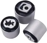 3PCS SUSPENSION Differential Bushing Kit Compatible For Q7 10-15 Compatible For VW Touareg 92A Cayenne 7P0525337E 7P0525337D
