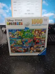 Ravensburger Disney Pixar Movies 1000 Pc Jigsaw Puzzle Toy Story Nemo Cars T8