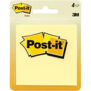 Post-it Notes Canary Yellow 4 pack