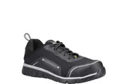 Safety Jogger Mens LIGERO2 S1P Low Safety Shoes (Black) - UTFS10266