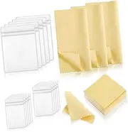 DOITOOL Professional Jewelry Storage Earring Bag Compact Cleaning Cloth Re-sealable Lock