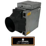 Antminer S17 Front + PSU to 6 Inch - Fan Shroud Adapter Silencer Cooling Crypto
