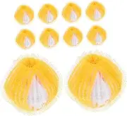 HOMSFOU Laundry Balls 10pcs Hair Removal Balls Reusable Lint Catcher Efficient Laundry Cleaning