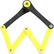 FoldyLock Compact Folding Bike Lock, Lightweight High Security Lock, 33.5"