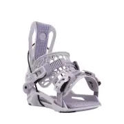 Nidecker Fenix Fusion Unisex Snowboard Bindings, Lavender, X-Large