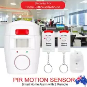 Home Alarm system House Motion sensor alarm Security alarm Wireless PIR 105db AU
