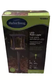 4X Harbor Breeze LED Path Light Low-Voltage Textured Bronze Finish 150 Lumens