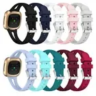 For Fitbit Versa 2 3 Versa lite/Sense Slim Silicone Sport Watch Band Soft Strap