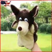 Wolf Hand Puppet Stuffed Hand Puppet Plush Animal Toys for Kids Gifts