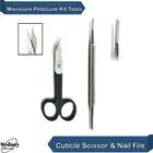 Manicure Cuticle Nail Scissor Ear Nose Hair Trimmer Baby Nail Care
