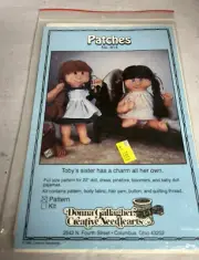 Creative Needlearts Patches 22" Doll Pattern #814 Donna Gallagher